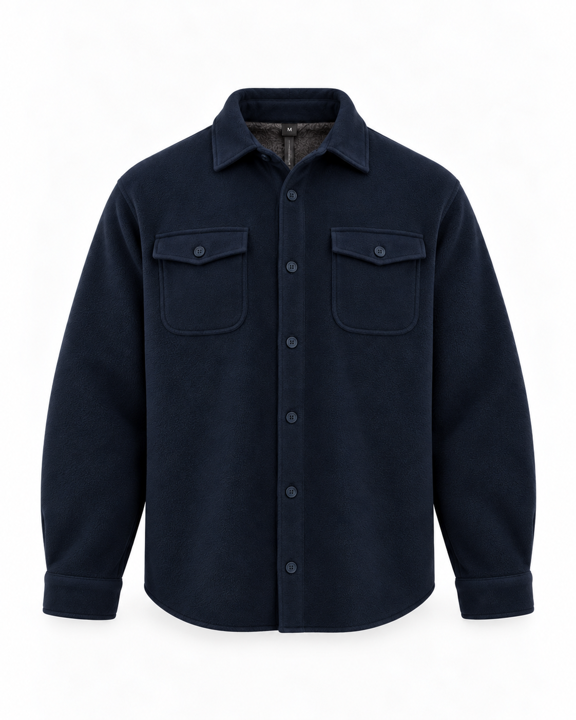The Fleece Overshirt in Navy