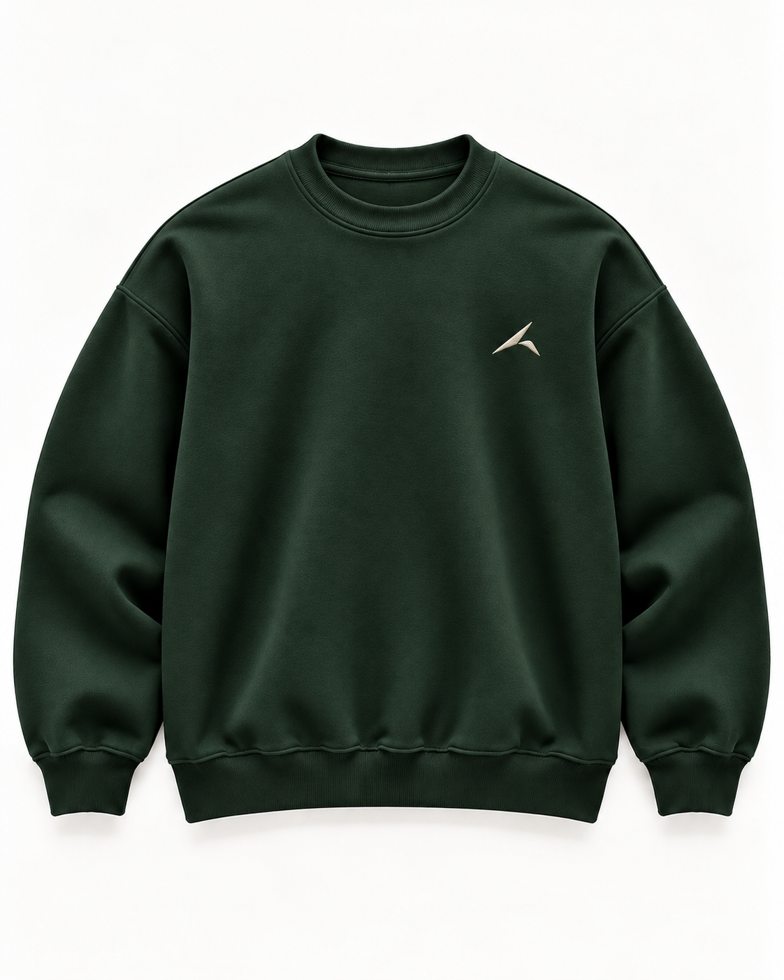 The Icon Sweatshirt in Forest Green, front