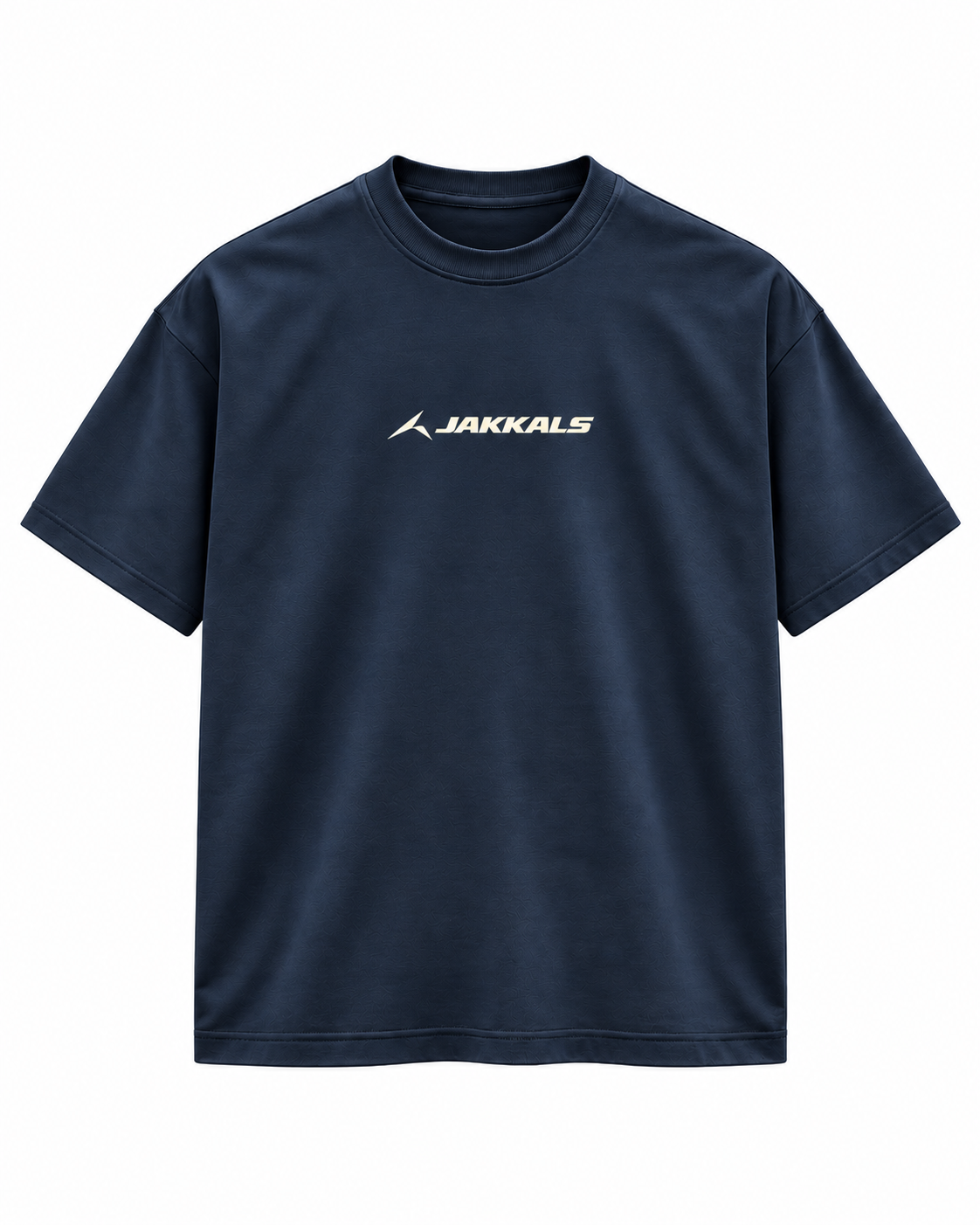 The Logo Tee in Navy, front